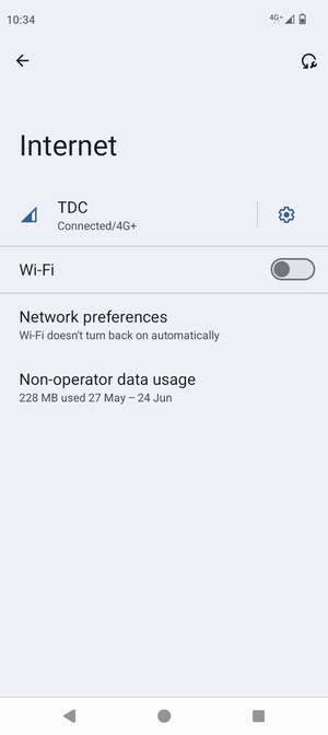 Turn on Wi-Fi