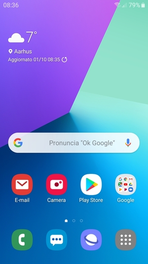 Seleziona Play Store