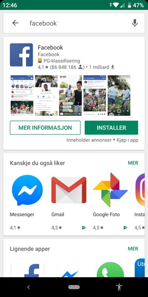 Velg app