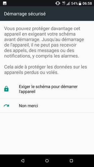 Sélectionnez votre option préférée