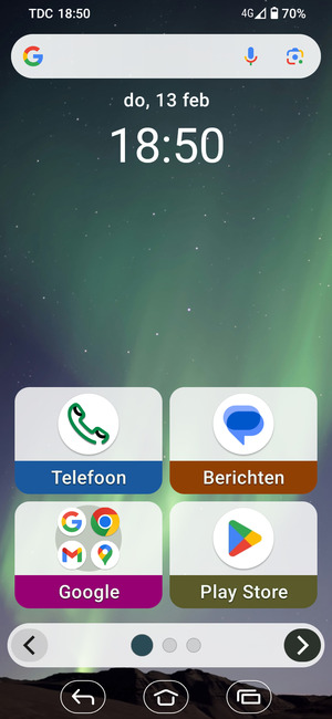 Veeg naar links