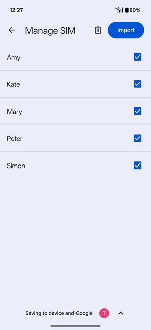 Select Import