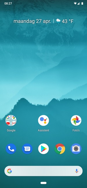 Selecteer Telefoon