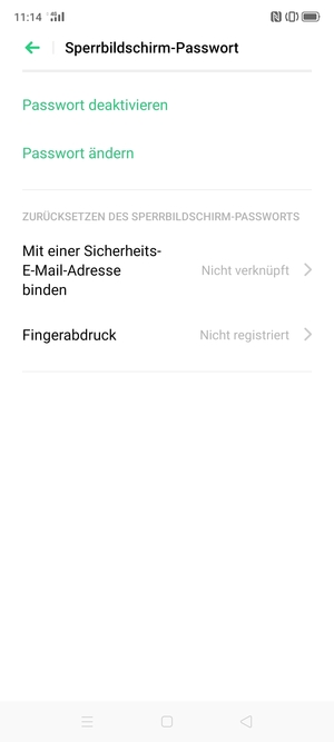 Ihr Handy ist jetzt mit einer Bildschirmsperre gesichert