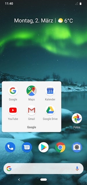 Wählen Sie Gmail