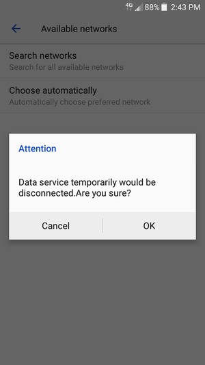 Select OK