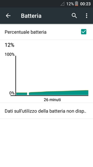 Seleziona il tasto Menu