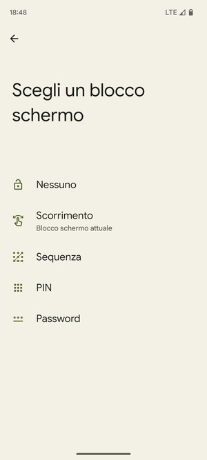 Seleziona Sequenza