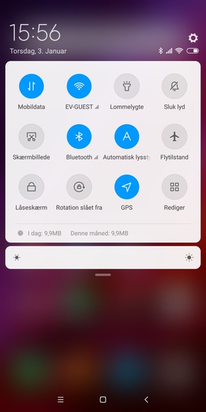 Slå GPS fra