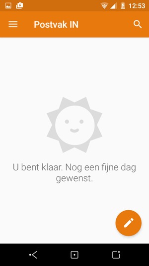 Uw Gmail/Hotmail is klaar voor gebruik