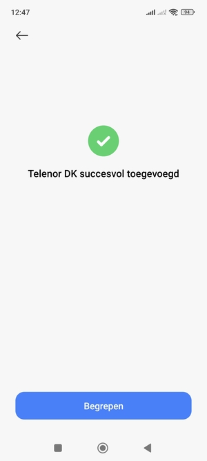 Selecteer Begrepen