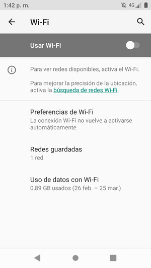 Active Usar Wi-Fi