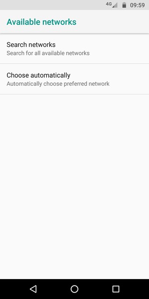 Select Search networks