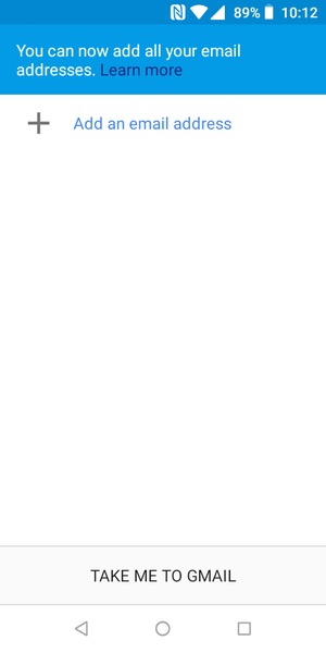 Select Add an email address