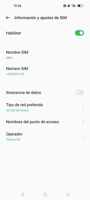 Seleccione Nombres del punto de acceso