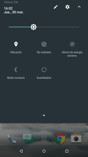 Desactive Ubicación