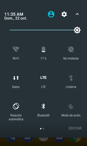 Seleccione Bluetooth
