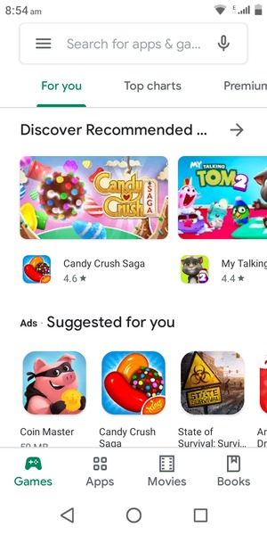 Select the search bar