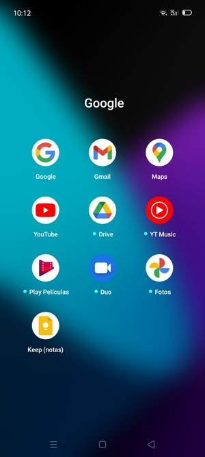 Seleccione Gmail