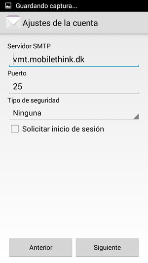Desmarque la casilla de verificación Solicitar inicio de sesión y seleccione Siguiente
