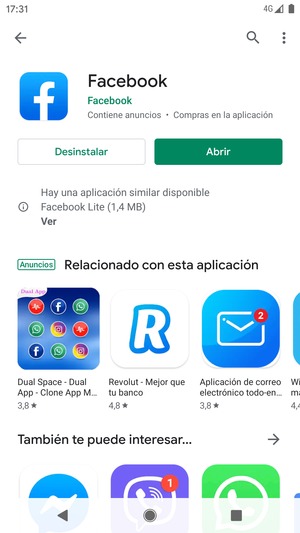 Seleccione Abrir