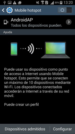 Si ve esta pantalla, seleccione Configurar