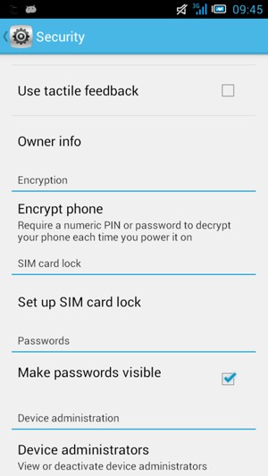 To change the PIN for the SIM card, return to the Security menu and select Set up SIM card lock