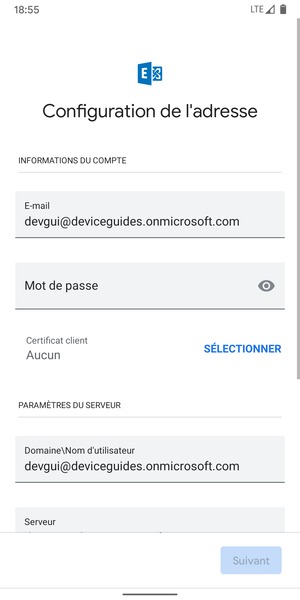 Saisissez votre mot de passe