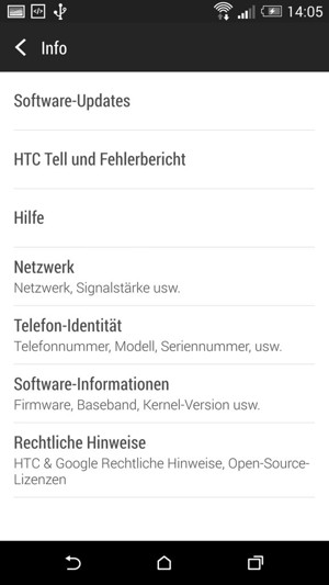 Wählen Sie Software-Updates