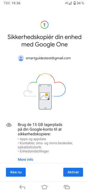 Vælg Aktivér