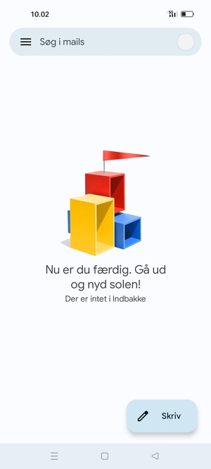 Din Hotmail er klar til brug