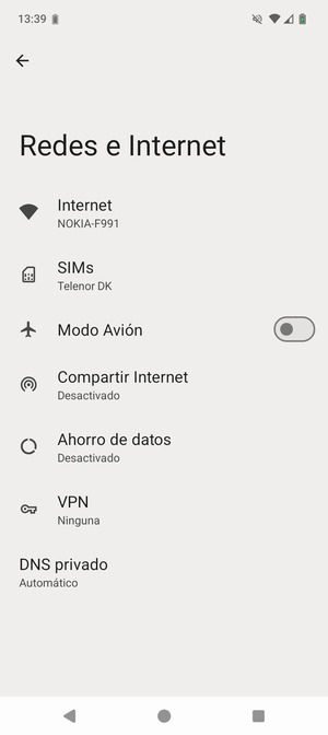 Seleccione SIMs