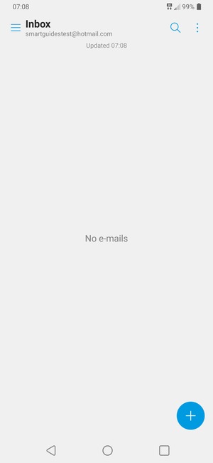 Your Hotmail is ready to use
