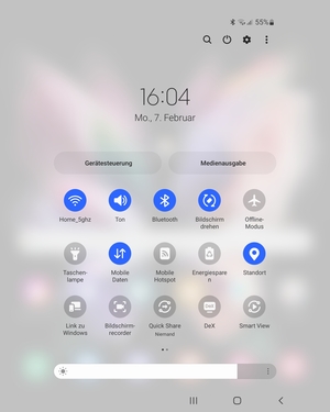 Schalten Sie WLAN und Bluetooth aus