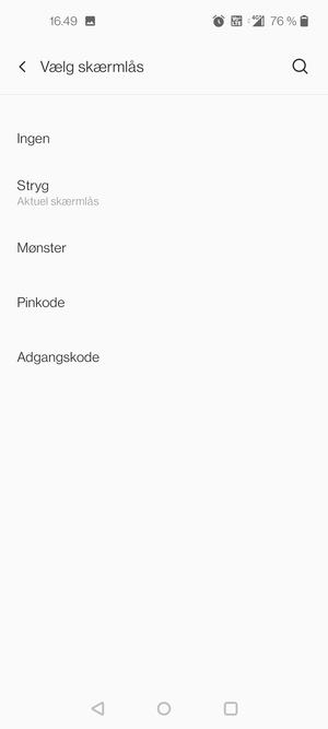 Vælg Mønster