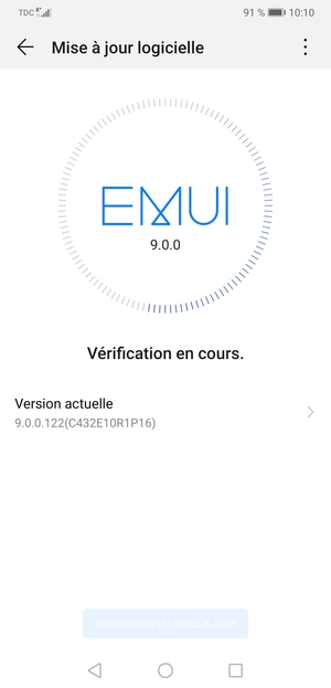 Veuillez attendre la fin de la recherche