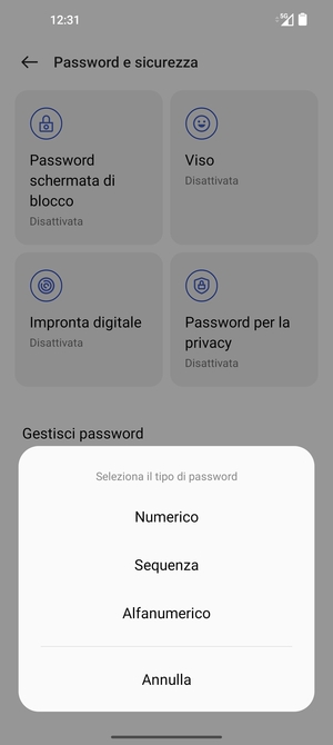 Seleziona Sequenza