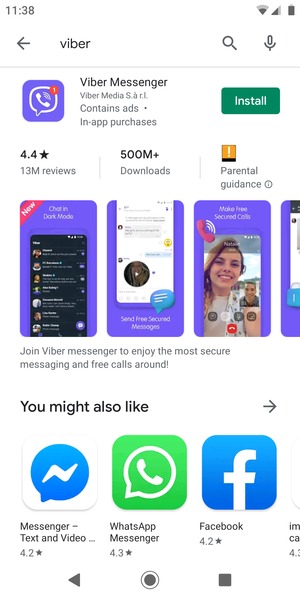Select the app