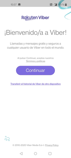 Su aplicación está lista para usar