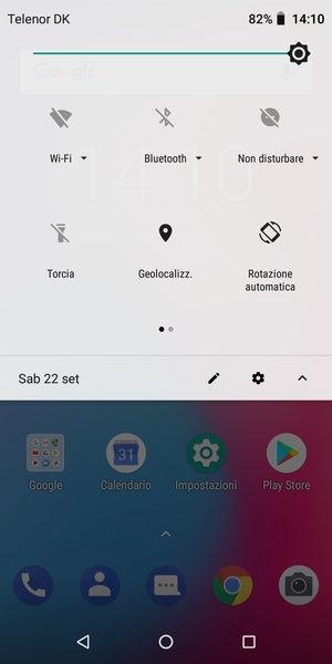 Disattiva Geolocalizz.