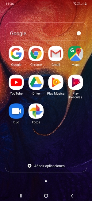 Seleccione Gmail