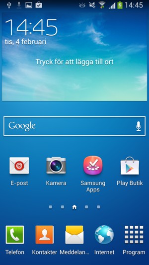 Välj E-post