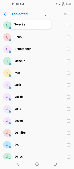 Select Select all