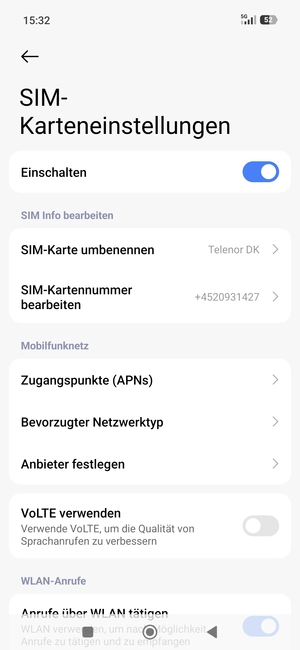 Wählen Sie Anbieter festlegen