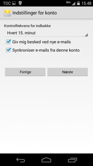 Vælg Næste