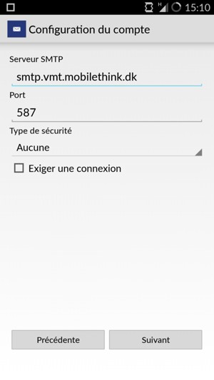 Décochez la case Exiger une connexion et sélectionnez Suivant