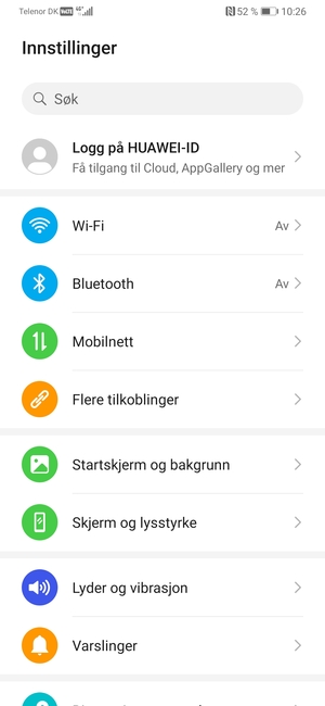 Velg Mobilnett