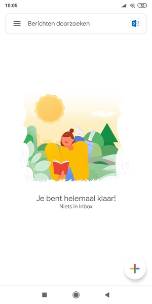 Uw Gmail is klaar voor gebruik