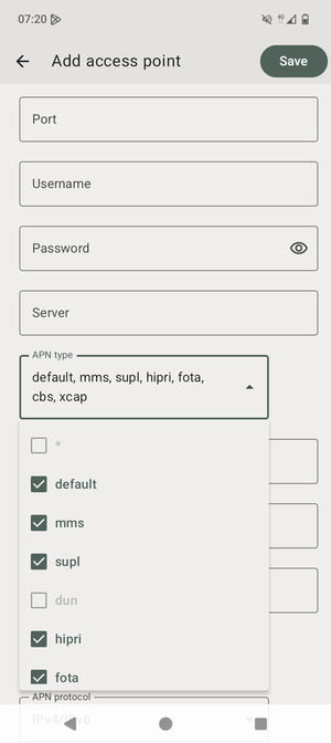 Uncheck the checkboxes