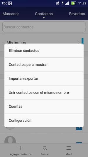Seleccione Importar/exportar